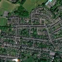 Satellite view of Burton-on-Trent Golf Club