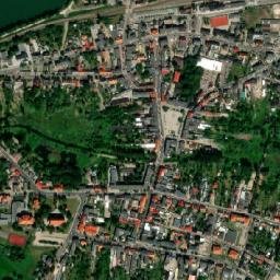 Wągrowiec map(satellite map)