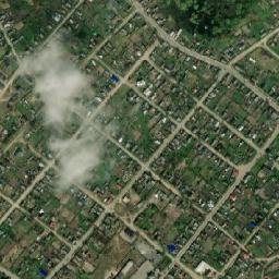 Parychy map(satellite map)