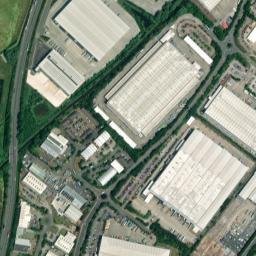 Parkway, Burton-on-Trent, Staffordshire High Resolution Satellite Map