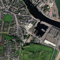 Arklow map(satellite map)