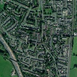 25 Barn Bank Lane, Stafford, Staffordshire High Resolution Satellite Map