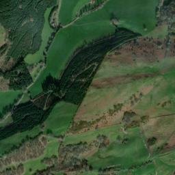 Cae-Boncyn Lane, Llanfyllin, Powys SY22 High Resolution Satellite Map