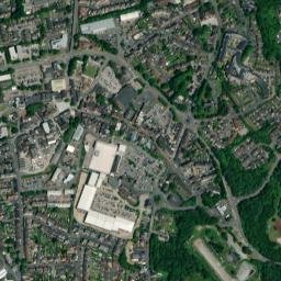 Swadlincote map(satellite map)