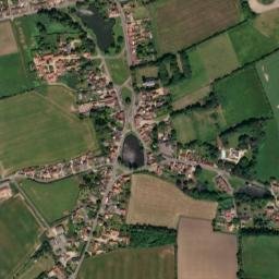 12 Station Road, Great Massingham, Norfolk High Resolution Satellite Map