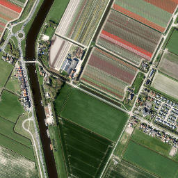 Burgervlotbrug map(satellite map)