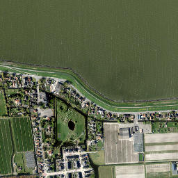 Andijk map(satellite map)
