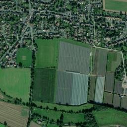 18 Lanes Close, King's Bromley, Burton-on-Trent High Resolution Satellite Map