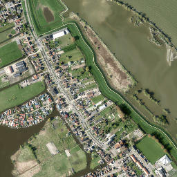 Onderdijk map(satellite map)