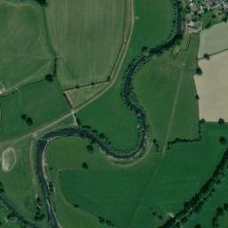 1 Church Lane, Melverley, Oswestry, Shropshire  High Resolution Satellite Map