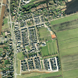 Giethoorn map(satellite map)