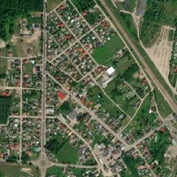 Gąsocin map(satellite map)