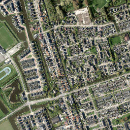 Wervershoof map(satellite map)