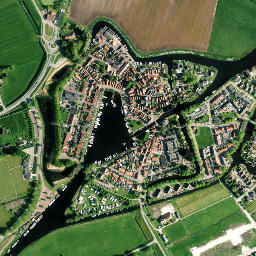 Blokzijl map(satellite map)