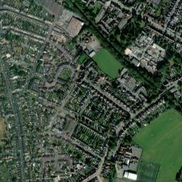 Coalville map(satellite map)