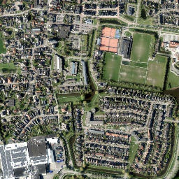 Warmenhuizen map(satellite map)
