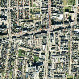 Hoogeveen map(satellite map)