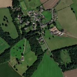 Lullington, adj Old Post Office (Unmarked), Swadlincote, Derb High Resolution Satellite Map