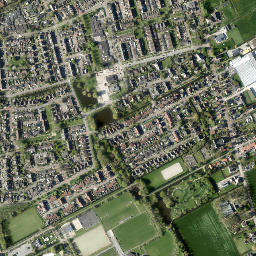 Hoogwoud map(satellite map)
