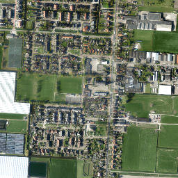 De Noord map(satellite map)