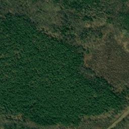Powiat hajnowski map(satellite map)