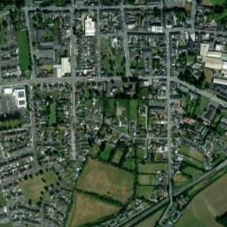 Bagenalstown map(satellite map)