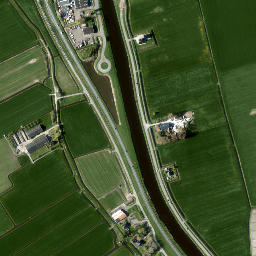 Schoorldam map(satellite map)