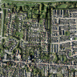 Grootebroek map(satellite map)