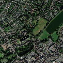 19A The Close, Lichfield, Staffordshire WS13 High Resolution Satellite Map