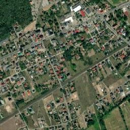 Bogdaniec map(satellite map)