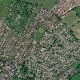 Brewood map(satellite map)