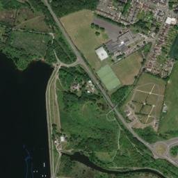 High Street, Burntwood, Staffordshire WS7, UK High Resolution Satellite Map