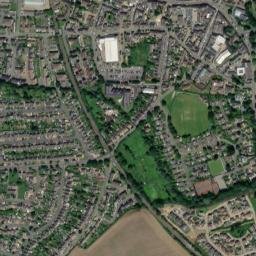 Oakham map(satellite map)