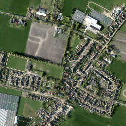 Hensbroek map(satellite map)