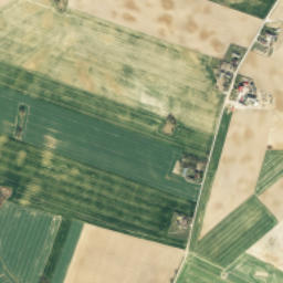 Powiat mogileński map(satellite map)