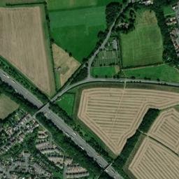 Ratby map(satellite map)