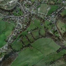 Llanfair Caereinion map(satellite map)