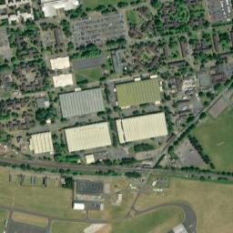 Worcester Road, Wolverhampton, Shropshire High Resolution Satellite Map