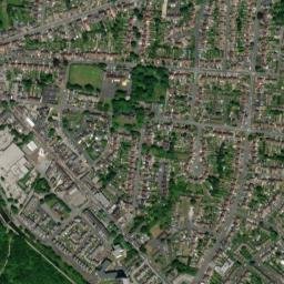 Silver St Brownhills Walsall WS8 6DZ High Resolution Satellite Map