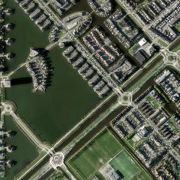 Butterhuizen map(satellite map)