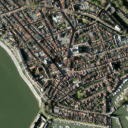 Hoorn map(satellite map)