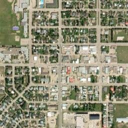 5113-5125 53 Avenue, Rimbey, AB T0C 2J0 High Resolution Satellite Map