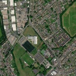 Brownhills map(satellite map)