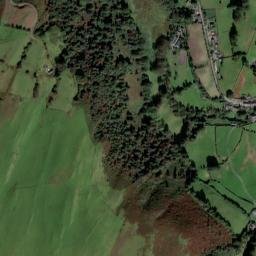 Abercegir, Abercegir (NE-bound, Unmarked), Machynlleth, Powys High Resolution Satellite Map
