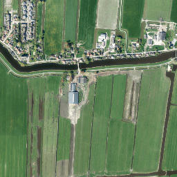 Oudendijk map(satellite map)