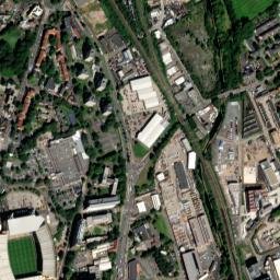 Lock Street, Wolverhampton, West Midlands High Resolution Satellite Map
