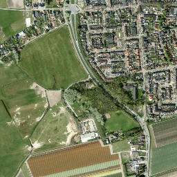 Egmond-Binnen map(satellite map)