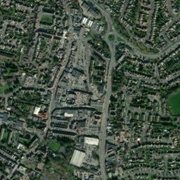 Satellite view of Glen Gorse Golf Club