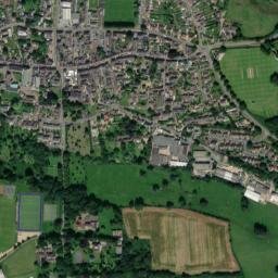 Uppingham map(satellite map)