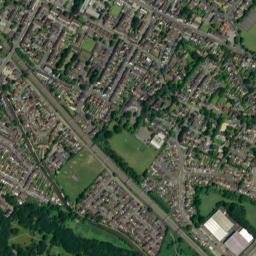 Atherstone map(satellite map)